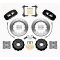 Wilwood 140-13886 AERO6 Big Brake Front Brake Kit 14.00 Black for Ford