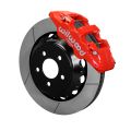 Wilwood 140-13886-R AERO6 Big Brake Front Brake Kit 14.00 Red for Ford
