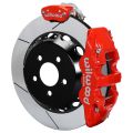 Wilwood 140-13888-R AERO4-MC4 Big Brake Parking Hinterachs-Bremskit 14.00 Rot für Ford