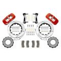 Wilwood 140-15525 AERO6 Big Brake Truck Front Brake Kit for Nissan Patrol Y61 1997-2018 Red
