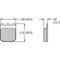 Bremsbeläge Wilwood 150-9766K Purple 6812 Medium Temperature Racing Pads .49
