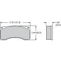 Brake Pads Wilwood 15A-10154K-B PolyMatrix A 9225 High-Temperature Racing Pads 1.00 Bedded-In
