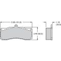 Brake Pads Wilwood 15A-10253K PolyMatrix A 8830 High-Temperature Racing Pads 1.18