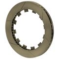 Wilwood 160-15876-B GT Slotted 48 Curved Vane Rotor 13in Burnished Left