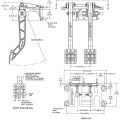 Wilwood 340-11295 Swing Mount Brake and Clutch Pedal