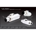 Round body muffler XForce with Varex system 19,05cm x 38,1cm