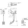 Wilwood 340-13574 Swing Mount Clutch / Brake Pedal