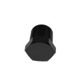 Adapter 3/8 NPT Hex Head Socket Blanking Plug Bung Blocker Male Fuel Oil Black
