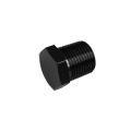 Adapter 3/8 NPT Hex Head Socket Blanking Plug Bung Blocker Male Fuel Oil Black
