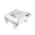2L Aluminium Alloy Polished Radiator Overflow Surge Tank & Oil Tank Can JRspec