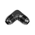 Adapter AN10 90' male-male coupler hose fitting Black