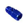 AN4 AN-4 Female-male inc Inline port 1/8 NPT Fuel Oil Pressure Gauge T-Piece Adapter Blue