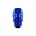 AN4 AN-4 Female-male inc Inline port 1/8 NPT Fuel Oil Pressure Gauge T-Piece Adapter Blue