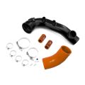 Charge pipe BMW N54 135i 335i 1M with flange for BOV 50mm Orange