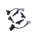 Deatschwerks Bosch EV14 Set mit 4 Einspritzdüsen 1000cc/min für Mitsubishi Eclipse 4G63T 95-99, Lancer EVO 7/8/9 4
