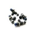 Deatschwerks Bosch EV14 4 fuel injectors kit 2200cc/min, 200lb/hr, Universal 48mm 14mm o-ring