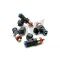 Deatschwerks Bosch EV14 4 fuel injectors kit 440cc/min, 42lb/hr, Compact 40mm