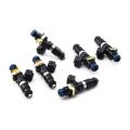 Deatschwerks Bosch EV14 6 fuel injectors kit 1200cc/min 14mm o-ring, Toyota Supra TT 2JZ-GTE 93-98