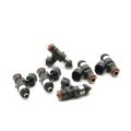Deatschwerks Bosch EV14 6 fuel injectors kit 2200cc/min, 200lb/hr, Universal 40mm / 14mm