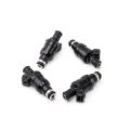 DeatschWerks 4 fuel injectors kit 1200cc/min, low impedance universal