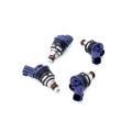 DeatschWerks 4 fuel injectors kit 370cc/min Side Feed, Nissan G20/SR20/240sx SR20DET/KA24DE 91-98
