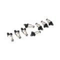 DeatschWerks 8 fuel injectors kit 1800cc/min, low impedance universal