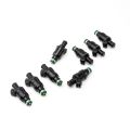 DeatschWerks 8 fuel injectors kit 800cc/min, low impedance universal