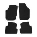 FMIC Performance Premium velor car floor mats for SKODA FABIA II 2007-2014 4 stoppers