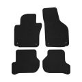 FMIC Performance Premium velor car floor mats for SKODA OCTAVIA II 2004-2008 4 stoppers