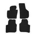 FMIC Performance Premium velor car floor mats for SKODA SUPERB II 2008-2015 2 stoppers