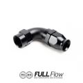 Full Flow PTFE Hose End Fitting 90 Degree AN-8