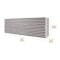 Mishimoto MMUIC-07 Universal Air-to-Air Race Intercooler Core 24.00