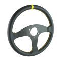 Sport Steering Wheel FMIC.Pro Classic leather 350mm offset 33mm yellow