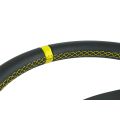 Sport Steering Wheel FMIC.Pro Classic leather 350mm offset 33mm yellow