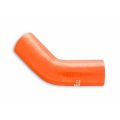 Silicone elbow 45' 32mm Orange