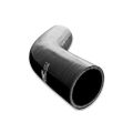 Silicone elbow 45' 54mm Black