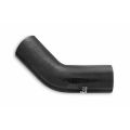 Silicone elbow 45' 60mm Black
