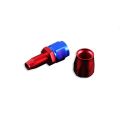 Swivel AN4 fitting Red