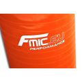 Straight silicone Coupler 102mm Orange 5cm