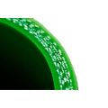 Straight silicone Coupler 114mm Green 5cm