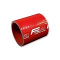 Straight silicone Coupler 83mm Red 25cm