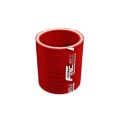Straight silicone Coupler 83mm Red 25cm