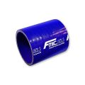 Straight silicone Coupler 9,5mm Blue 30cm