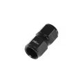 AN6 female - female connector Black