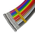 Lancia Delta 1.6 GT 1983-1986 Weiß HEL Performance Stahlflex Bremsleitungen-1