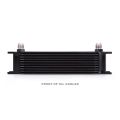 Mishimoto Universal 10 Row Oil Cooler Black