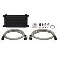 Mishimoto Universal 19 Row Oil Cooler Kit Black