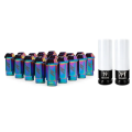 Mishimoto MMLG-125-LOCKNC Aluminum Locking Lug Nuts M12 x 01-25 Neo Chrome