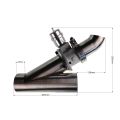 Vacuum exhaust throttle 63mm with remote
