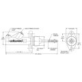 Compact Remote Reservoir Master Cylinder Wilwood 260-6088 0.700